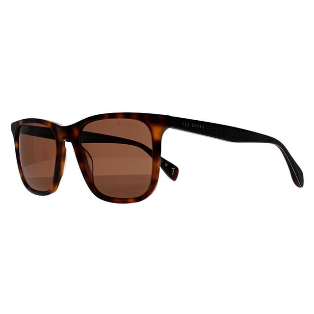 Ted Baker TB1724 Jacobe 104 glans donker tortoise bruin zonnebril Ted Baker Square Mens Gloss Dark Tortoise Brown TB1724 Jacobe zonnebril heeft een eigentijds vierkant silhouet gemaakt van hoogwaardig acetaat, waardoor duurzaamheid en comfort gegarandeerd zijn. Ontworpen als aanvulling op verschillende gezichtsvormen, bieden ze zowel stijl als functionaliteit voor dagelijks gebruik.