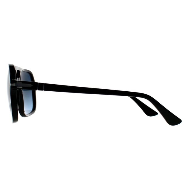 Persol Aviator Mens Black Blue Gradient PO3328S Persol Aviator Mens Black Blue Gradient PO3328S Sunglasses offer a sophisticated design with their angular frame and refined detailing. Combining durability with a chic, timeless look, these sunglasses are ideal for both casual and formal occasions.