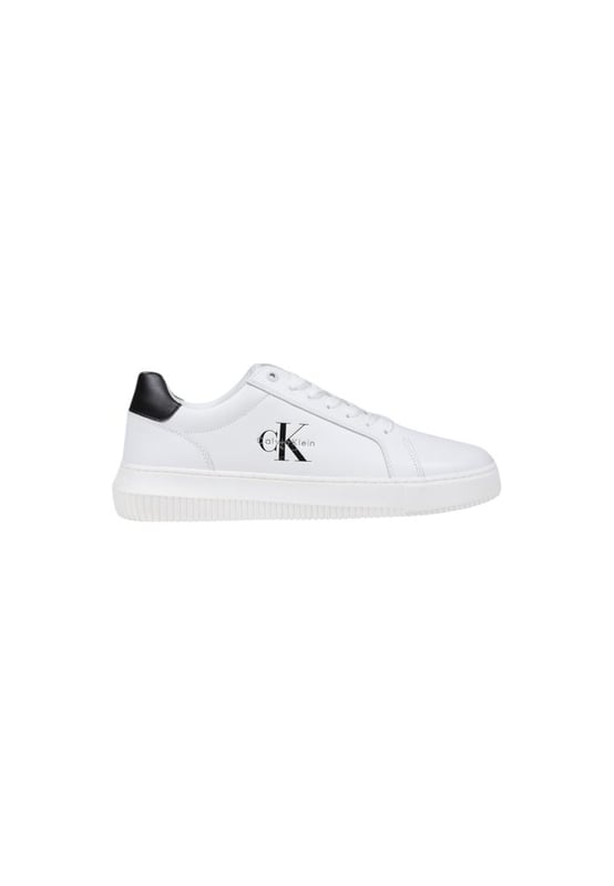 Brand: Calvin Klein Jeans
  Gender: Men
  Type: Sneakers
  Season: Fall/Winter
  Color: white
  Fastening: laces
  Article code: YM0YM01317
  Composition: 100% leather
Material: Leather