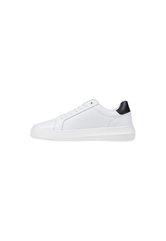 Brand: Calvin Klein Jeans
  Gender: Men
  Type: Sneakers
  Season: Fall/Winter
  Color: white
  Fastening: laces
  Article code: YM0YM01317
  Composition: 100% leather
Material: Leather