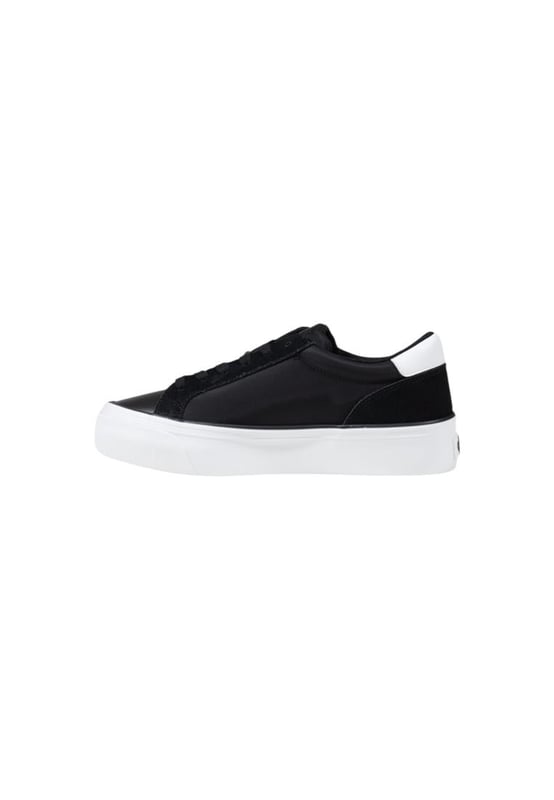 Brand: Calvin Klein Jeans
  Gender: Women
  Type: Sneakers
  Season: Fall/Winter
  Color: multicolor
  Fastening: laces
  Article code: YW0YW01896
  Composition: 100% polyamide
Material: Synthetic Leather