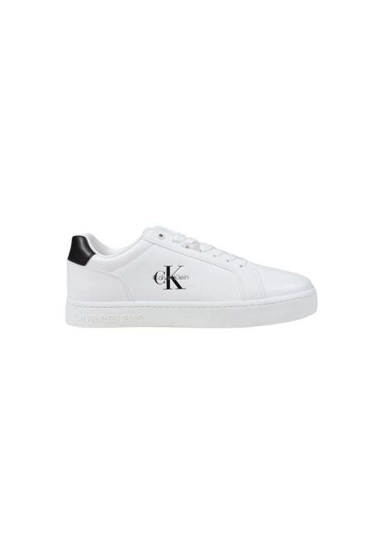 Brand: Calvin Klein Jeans
  Gender: Men
  Type: Sneakers
  Season: Fall/Winter
  Color: white
  Fastening: laces
  Article code: YM0YM01369
  Composition: 100% leather
Material: Leather