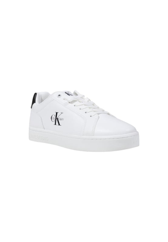 Brand: Calvin Klein Jeans
  Gender: Men
  Type: Sneakers
  Season: Fall/Winter
  Color: white
  Fastening: laces
  Article code: YM0YM01369
  Composition: 100% leather
Material: Leather