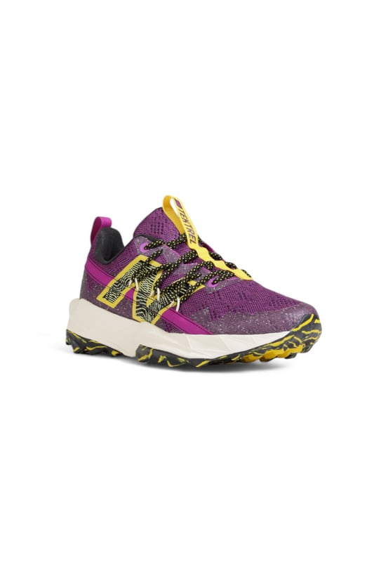 Purple womens sneakers
  Rubber sole
  Laces
  Textile lining
  Article code: WTTTR
  Composition: 100% fabric
Material: Mesh upper  Synthetic overlays  Rubber outsole