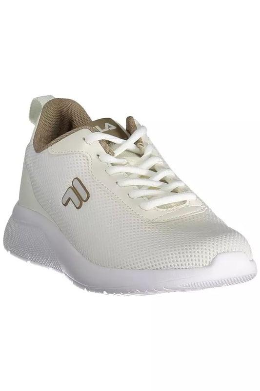 Zapatilla sintetica MATERIALE beige.
  Elegante zapatilla deportiva para mujer.
  Cuenta con cordones y detalles en contraste.
  El logotipo de la marca anade un toque de elegancia.
  Fabricado con materiales sinteticos de alta calidad.
  Ofrece durabilidad y comodidad.
  Adecuado para entrenamientos en el gimnasio o salidas informales.