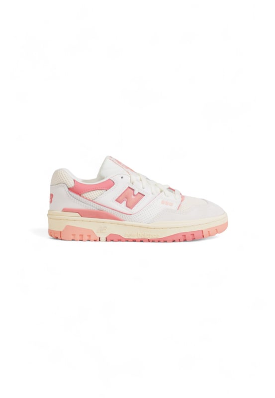 Brand: New Balance
  Gender: Women
  Type: Sneakers
  Season: Fall/Winter
  Color: Pink
  Fastening: Laces
  Size (cm): 4
  Details: Sporty design with a combination of 70% faux leather and 30% synthetic materials.
  Article code: WH7_12005900947_PESCA
  Composition: 70% faux leather and 30% synthetic material