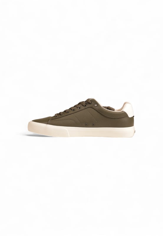 Zapatillas de piel verde con suela de goma y cordones.
  Patron liso.
  Cierre con cordones.
  Forro de piel.
  Suela de goma.
  Codigo del articulo: 50522833.
  Hecho de 100% cuero.
  Ideal para la temporada de otono/invierno.