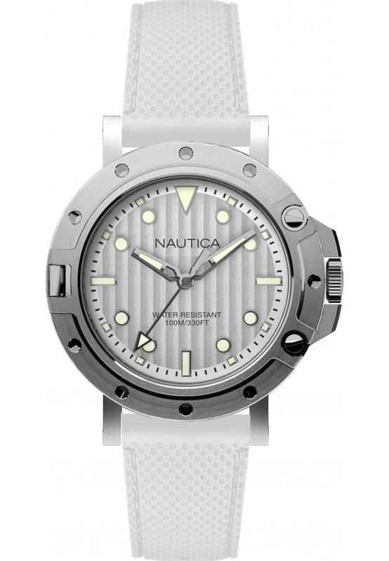 Functional and heard wearing, this Watch NAD12548G by Nautica will keep ticking away tirelessly on your wrist for many years to come. The Watch NAD12548G is the perfect gift.  Dimensions (cm): 10x10x5