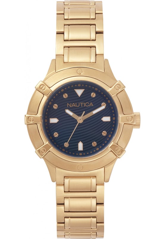 Functional and heard wearing, this Ladies Watch NAPCPR005 by Nautica will keep ticking away tirelessly on your wrist for many years to come. The Ladies Watch NAPCPR005 is the perfect gift.  Dimensions (cm): 10x10x5