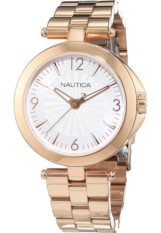 Nautica NAD15517L Ladies Watch Functional and heard wearing, this Ladies Watch NAD15517L by Nautica will keep ticking away tirelessly on your wrist for many years to come. The Ladies Watch NAD15517L is the perfect gift. Dimensions (cm): 10x10x5