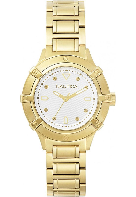 Nautica NAPCPR004 Ladies Watch Functional and heard wearing, this Ladies Watch NAPCPR004 by Nautica will keep ticking away tirelessly on your wrist for many years to come. The Ladies Watch NAPCPR004 is the perfect gift. Dimensions (cm): 10x10x5