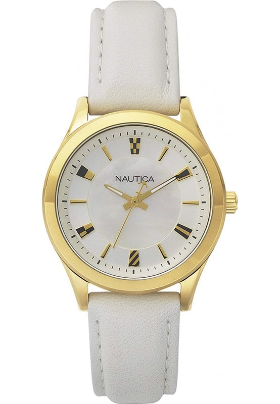 Nautica NAPVNC001 Ladies Watch Functional and heard wearing, this Ladies Watch NAPVNC001 by Nautica will keep ticking away tirelessly on your wrist for many years to come. The Ladies Watch NAPVNC001 is the perfect gift. Dimensions (cm): 10x10x5