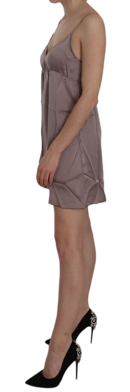 Brand: PINK MEMORIES
  Condition: New with tags
  Model: Spaghetti Strap A
  line Mini
  Color: Light Purple
  Made in Italy
  Material: 100% Silk
  Gender: Women