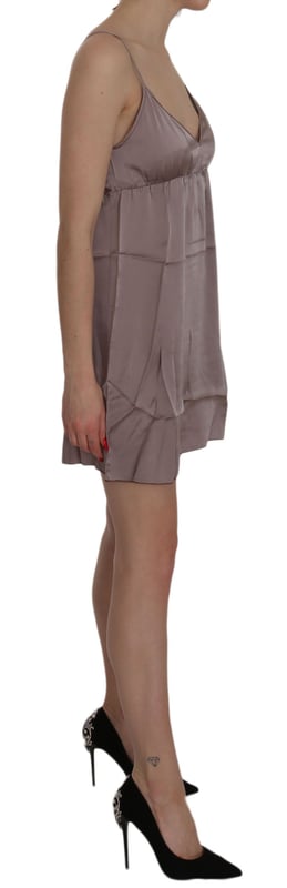 Brand: PINK MEMORIES
  Condition: New with tags
  Model: Spaghetti Strap A
  line Mini
  Color: Light Purple
  Made in Italy
  Material: 100% Silk
  Gender: Women
