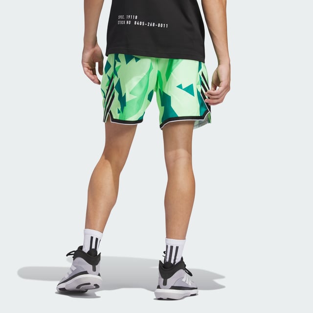Move freely and take your game to new heights in the adidas Crazy Lite Short. The loose fit allows for full range of motion as you drive to the hoop, while an allover print and adidas Basketball branding let everyone know these are built for the court. Front pockets can hold your small essentials when game time is over.This product is made with 100% recycled materials. By reusing materials that have already been created, adidas help to reduce waste and our reliance on finite resources and reduce the footprint of the products adidas make.  - Loose fit - Elastic waist with drawcord - 100% polyester (recycled) - Front pockets  Shipped by adidas