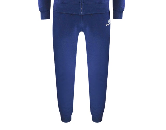 Elevate your casual wardrobe with the Aquascutum Navy Blue Zip-Up Hoodie and Track Pants Set. Crafted from a comfortable blend of 95% cotton and 5% elastane, this set offers both softness and flexibility for all-day wear. The sleek navy blue design provides a timeless, versatile look perfect for relaxing at home or running errands. Made with quality craftsmanship in China, this set combines style and comfort effortlessly, making it an essential addition to any modern man's collection. Experience the perfect balance of durability and ease with Aquascutum's signature attention to detail