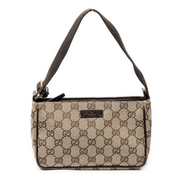 Gucci Accessoires Mini Zip Pouch  Buidel in de Beige/Bruin Doek in de Goud  hardware. Het product is in In Uitstekende Staat (A).
  Afmetingen: 19x12x9 cm 
  Inclusief accessoires: None
  Opmerkingen over de hardware: Lichte verkleuring
  BrandCo Paris vindt zeldzame artikelen in de beste staat voor ongelooflijke prijzen. Het is de moeite waard om geduldig te zijn! Koop met vertrouwen: alle artikelen van BrandCo Paris worden zorgvuldig geselecteerd en geverifieerd door ons team van experts.

  Alle artikelen worden geleverd met een certificaat van echtheid en verpakt door BrandCo Paris.

  Classificatietabel voor de conditie van het artikel:

  N (als nieuw)
  AA (perfecte staat)
  A (uitstekende staat)
  AB (zeer goede staat)
  B (goede/redelijke staat)