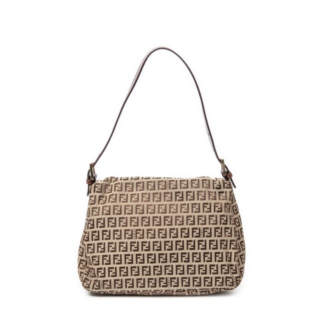 Fendi Bolsos Mama Forever  Bolso de hombro en Marrón/Caqui Lienzo y Oro hardware. El producto esta en Excelentes Condiciones (A).
  Dimensiones: 28x19x11 cm 
  Accesorios incluidos: Dustbag
  
  BrandCo Paris encuentra artículos raros y en las mejores condiciones a precios increíbles. ¡Vale la pena tener paciencia! Compra con confianza: todos los artículos de BrandCo Paris son seleccionados y autenticados cuidadosamente por nuestro equipo de expertos.
  Todos los artículos vienen con un certificado de autenticidad y un embalaje entregado por BrandCo Paris.
  Tabla de clasificación de la condición del artículo
  N (como nuevo)
  AA (perfecto estado)
  A (excelente estado)
  AB (muy buen estado)
  B (bueno/regular)