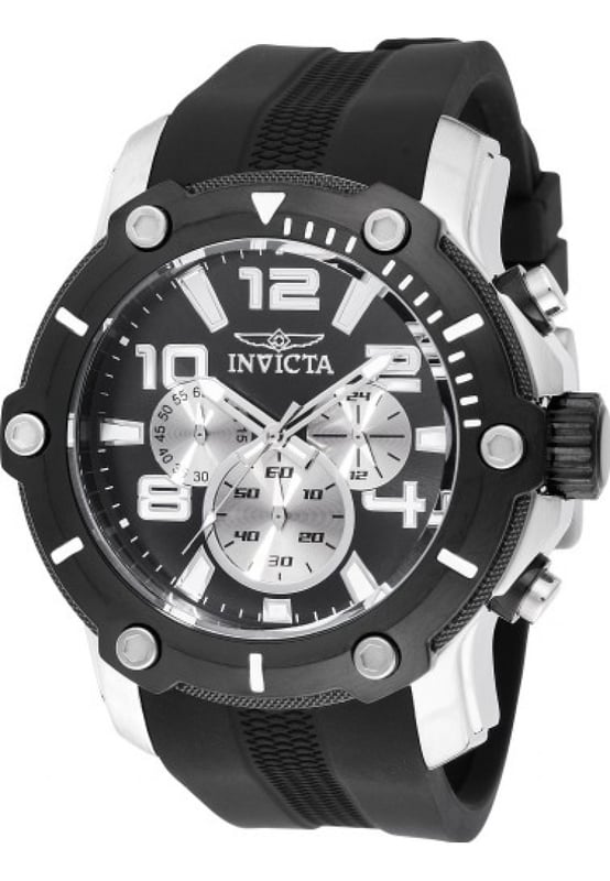 Functional and heard wearing, this Mens Pro Diver Watch IN-45739 by Invicta will keep ticking away tirelessly on your wrist for many years to come. The Mens Pro Diver Watch IN-45739 is the perfect gift.  Dimensions (cm): 15x12x16