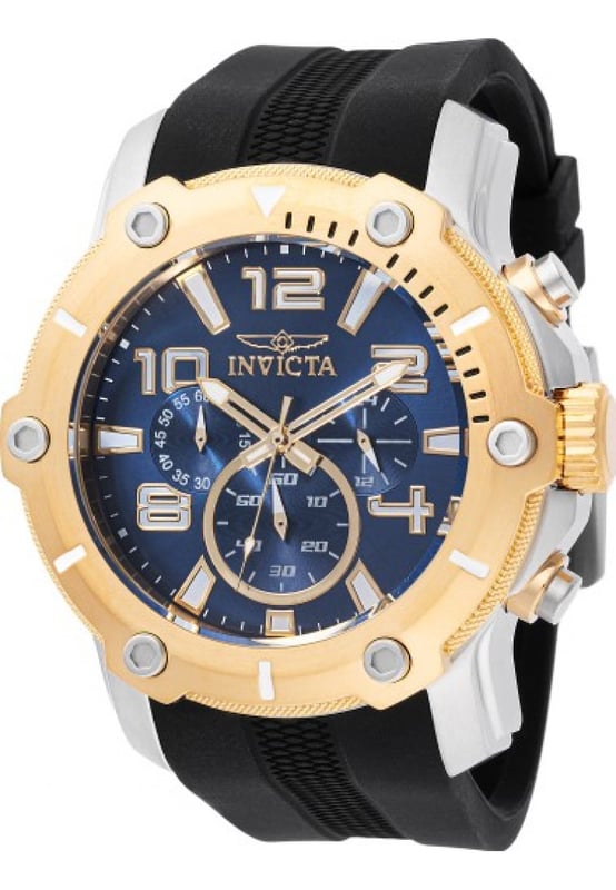 The Mens Pro Diver Watch IN-45740 from Invicta is a great example of why the Invicta range has become so popular. Suitable for most occasions/pursuits its hard to find a reason why the Mens Pro Diver Watch IN-45740 shouldn't be high up on your shopping list. The Mens Pro Diver Watch IN-45740 makes a wonderful gift.  Dimensions (cm): 15x12x16