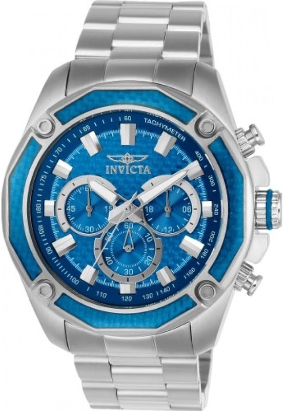 The Mens Aviator Watch IN-22804 from Invicta is a great example of why the Invicta range has become so popular. Suitable for most occasions/pursuits its hard to find a reason why the Mens Aviator Watch IN-22804 shouldn't be high up on your shopping list. The Mens Aviator Watch IN-22804 makes a wonderful gift.  Dimensions (cm): 15x12x16