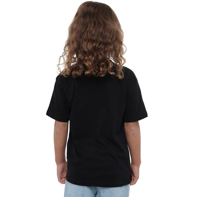 100% Ringspun Cotton. Fabric: 4 Way Stretch, Jersey, Midweight, Pre-Shrunk, Weave. Design: Anime, Printed, Stars, Text. Characters: Huntr/X. Neckline: Crew Neck, Ribbed. Sleeve-Type: Short-Sleeved. Fabric Technology: Breathable, Fade Resistant. Heavy Duty, Tagless. 100% Officially Licensed. 7-8 Years: 32 in. 12-13 Years: 39 in. 3-4 Years: 27 in. 9-11 Years: 36 in. 5-6 Years: 29 in.