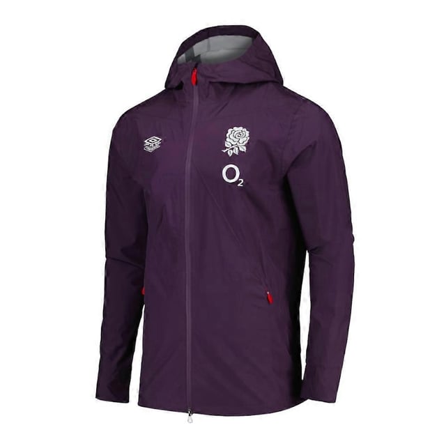 100% Polyester. Fabric: Icon Weave, Micro Eyelet, PU Coating. Lining: Mesh, Taffeta. Design: Crest, Embroidered Logo, Text. Fabric Technology: Waterproof. Neckline: Hooded. Sleeve-Type: Long-Sleeved. Cuff: Stretch Binding. Zip Puller. Hood Features: Sew-On, Stretch Binding. Pockets: 2 Side Pockets, Concealed Zip. Fastening: Full Zip. Hem: Dropped. 100% Officially Licensed. S: 37 in. M: 40 in. L: 43 in. XL: 46 in. XXL, XXL: 49 in, 49 in. 3XL, 3XL: 52 in, 52 in. 4XL: 55 in.