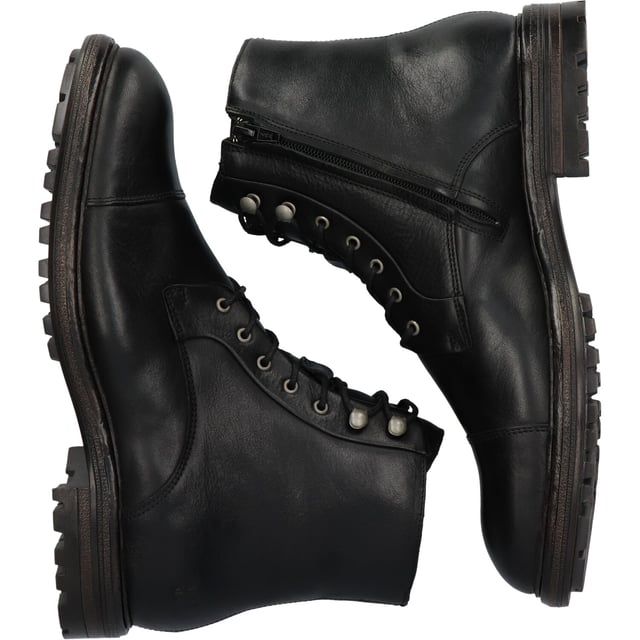 Die Lester sind handgefertigte Stiefel aus glattem Leder von der Marke Blackstone. Für das Obermaterial wurde feinstes Leder verwendet und die zweifarbige Profilsohle besteht aus robustem und komfortablem Gummi. Aufgrund ihres stilvollen Aussehens können diese Lester-Stiefel sowohl lässig als auch smart-lässig getragen werden!