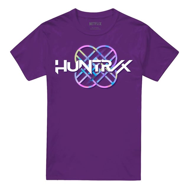 K-Pop Demon Hunters Unisex Adult Huntr/X Pastel Logo T-shirt (Paars) 100% ringgesponnen katoen. Stof: Halfzwaar, Voorgekrompen, Weefsel. Ontwerp: Logo, afgedrukt. Hals: Crew Neck. Mouwtype: Korte mouwen. Zoom: Recht. Stoftechnologie: Ademend. Tagless. 100% Officieel Gelicentieerd. Geschikt: Regelmatig. S: 36 in. M: 40 in. L: 44 in. XL: 48 in. XXL: 52 in. 3XL: 56 in. 4XL: 60 in. 5XL: 64 in.