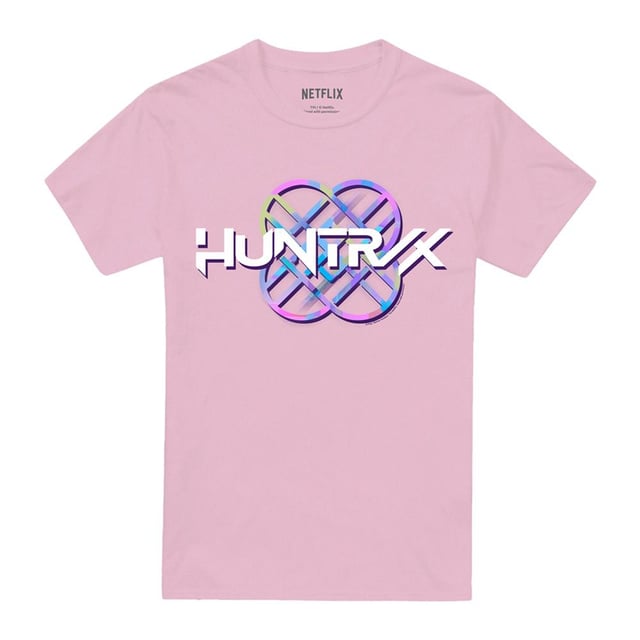 K-Pop Demon Hunters Unisex Adult Huntr/X Pastel Logo T-shirt (Lichtroze) 100% ringgesponnen katoen. Stof: Halfzwaar, Voorgekrompen, Weefsel. Ontwerp: Logo, afgedrukt. Hals: Crew Neck. Mouwtype: Korte mouwen. Zoom: Recht. Stoftechnologie: Ademend. Tagless. 100% Officieel Gelicentieerd. Geschikt: Regelmatig. S: 36 in. M: 40 in. L: 44 in. XL: 48 in. XXL: 52 in. 3XL: 56 in. 4XL: 60 in. 5XL: 64 in.