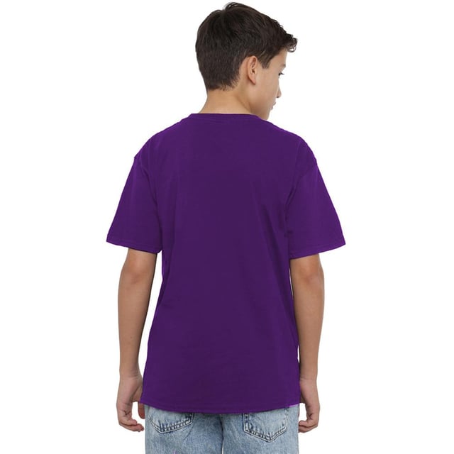 100% Ringspun Cotton. Fabric: 4 Way Stretch, Jersey, Midweight, Pre-Shrunk, Weave. Design: Anime, Printed, Stars, Text. Characters: Huntr/X. Neckline: Crew Neck, Ribbed. Sleeve-Type: Short-Sleeved. Fabric Technology: Breathable, Fade Resistant. Heavy Duty, Tagless. 100% Officially Licensed. 7-8 Years: 32 in. 12-13 Years: 39 in. 3-4 Years: 27 in. 9-11 Years: 36 in. 5-6 Years: 29 in.