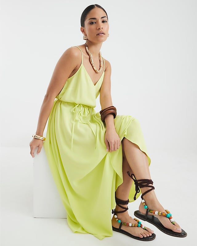 green emerald velvet dress River Island Square Neck Embellished Mini Dress in Lime