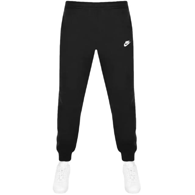 Nike Black Club Hooded Fleece Tracksuit Upgrade your off-duty style with the Nike Black Club Hooded Tracksuit. Crafted from soft, brushed-back fleece for all-day comfort, this matching set includes a classic pullover hoodie with an adjustable drawstring and a front kangaroo pocket, paired with tapered joggers featuring an elastic waistband and ribbed cuffs for a snug fit. Finished with the iconic Nike Swoosh on both pieces, it’s the perfect blend of sporty style and everyday comfort.