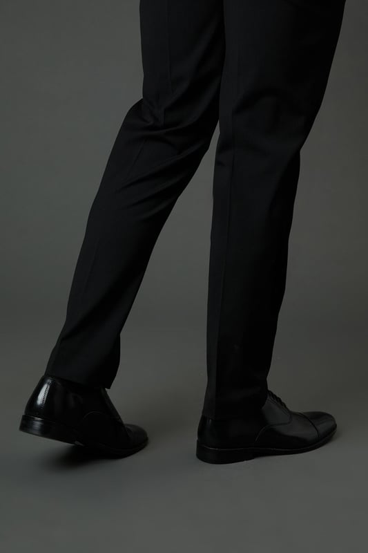Classic Oxford design with traditional toe cap detailing
        High shine genuine leather upper for a sophisticated finish
        Traditional lace-up fastening with five eyelets for secure fit
        Sleek silhouette with minimal stitching for a clean, refined look
        Versatile design suitable for both formal occasions and smart-casual settings
    
    These timeless Oxford shoes from Burton combine classic British styling with everyday versatility. The high shine leather construction creates a polished appearance that works effortlessly with formal attire, while remaining understated enough for more relaxed occasions. Pair with tailored trousers as shown for business meetings or important events, or style with dark denim for smart pub lunches with mates. The traditional toe cap and clean lines reflect a heritage-inspired aesthetic that never goes out of fashion. Comfortable enough for all-day wear at the office, yet smart enough for special occasions, these Oxfords represent the perfect balance of practicality and style. Their durable construction ensures they'll remain a wardrobe staple for years to come - simply buff regularly to maintain their distinguished shine.