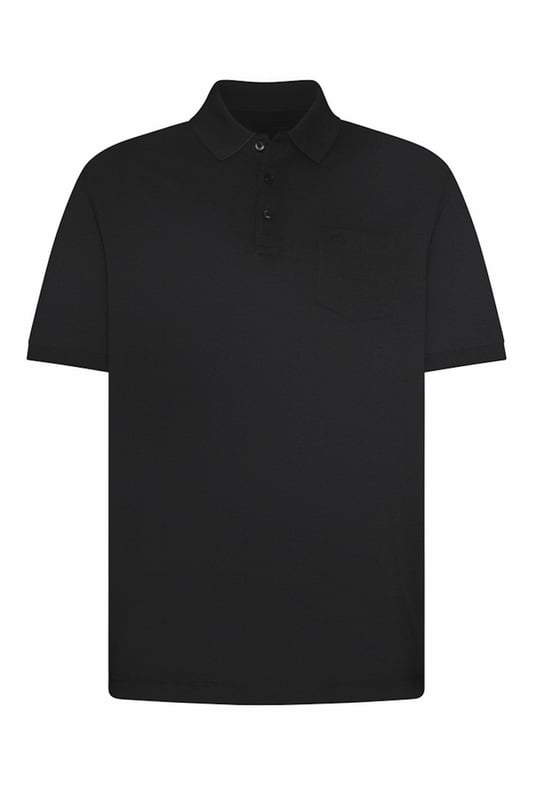Mit dem Polynosic Polo von bugatti setzt Du auf Komfort und Stil. Dieses hochwertige Polo besteht aus einer weichen Materialmischung aus Baumwolle und Polyester und ist mit einer praktischen Brusttasche sowie einem klassischen Polokragen mit 3-Knopf-Leiste ausgestattet.