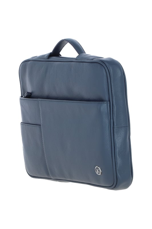 The Brampton London Leather Organizer is a sleek, compact accessory made from 100% genuine leather, perfect for work or travel. It features a spacious main compartment with a laptop section, multiple internal slip-in pockets for organised storage, and external zip pockets for quick access. This durable and stylish leather organiser combines practicality and elegance in one compact design. Dimensions: (L) 36 cm x (W) 4.5 cm x (H) 25.5 cm.