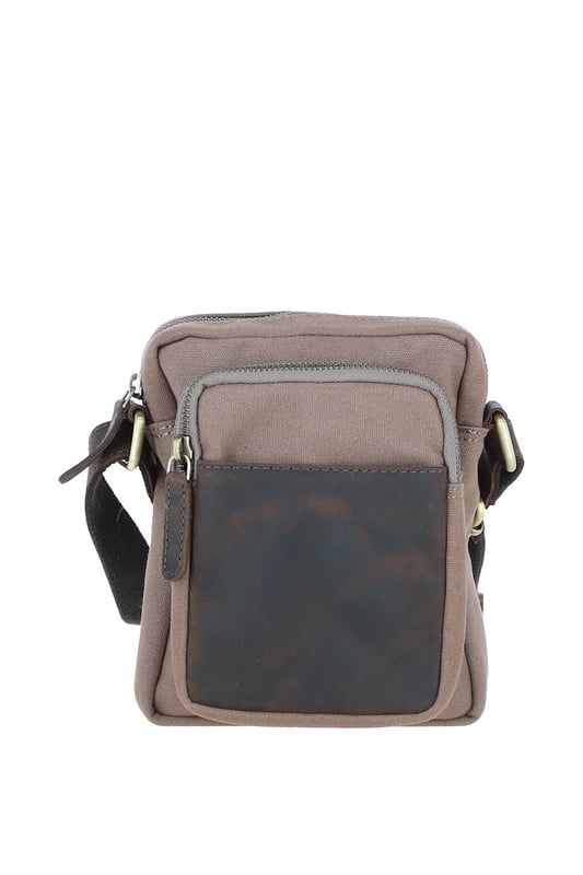 Real Leather X Canvas Flight Bag Crafted for style and functionality, this premium canvas and leather crossbody bag is the perfect companion for everyday essentials, offering a sleek yet durable design with ample storage while maintaining a compact and lightweight feel. Measuring 17 cm in length, 7.5 cm in width, and 21 cm in height, it features three external pockets and two internal pockets for effortless organization. Made from durable canvas with genuine leather accents, it exudes a classic, sophisticated look, making it ideal for daily use, travel, or casual outings. The adjustable 59 cm strap ensures a comfortable and customizable fit.