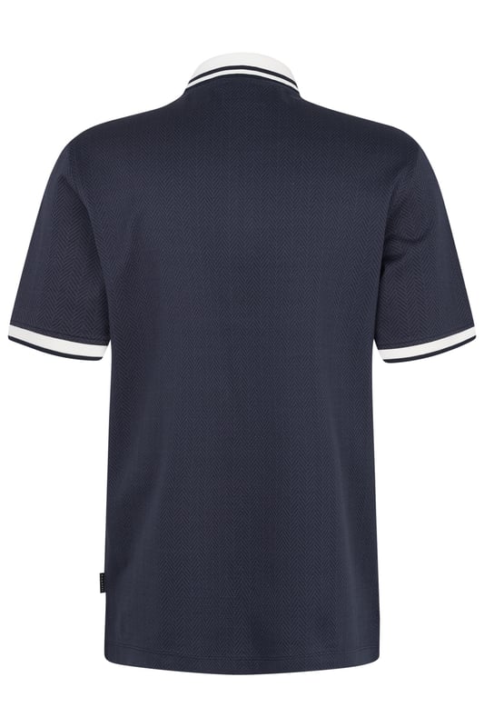 Mit dem Polo von bugatti im ´Modern Fit` kombinierst Du eleganten Stil und hohen Tragekomfort. Aus 100 Prozent hochwertiger Baumwolle gefertigt, bietet es mit dem klassischen Polokragen und 2-Knopf-Detail einen zeitlosen Look. Gerippte Bündchen und Seitenschlitze sorgen für perfekte Passform und Bewegungsfreiheit - ideal für Deinen vielseitigen Alltag.