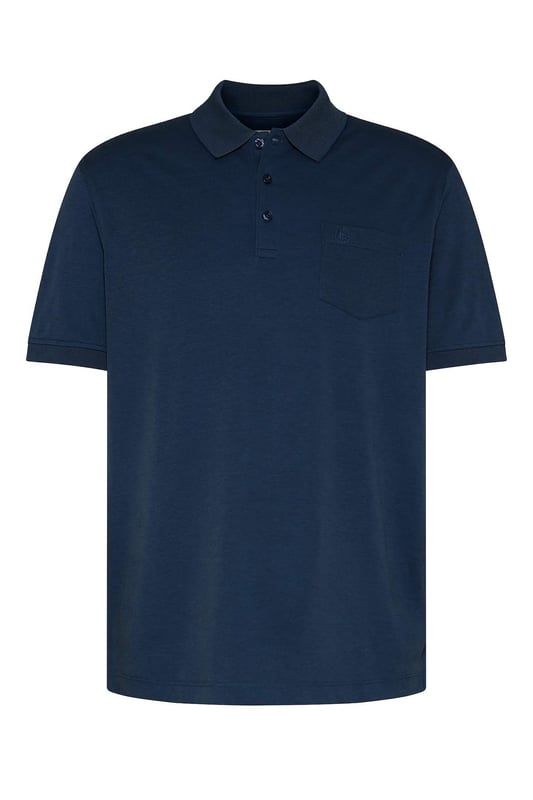 Mit dem Polynosic Polo von bugatti setzt Du auf Komfort und Stil. Dieses hochwertige Polo besteht aus einer weichen Materialmischung aus Baumwolle und Polyester und ist mit einer praktischen Brusttasche sowie einem klassischen Polokragen mit 3-Knopf-Leiste ausgestattet.