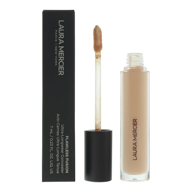 Laura Mercier Flawless Fusion Concealer is a range of ultra long wearing lightweight concealers that offer medium to full coverage and helps to seamlessly conceal dark patches under the eye and other imperfections. The concealer lasts for up to 12 hours, thanks to utilising flexible polymers that fuse to the skin, and has been formulated to be resistant to sweat, humidity, water and transfers.