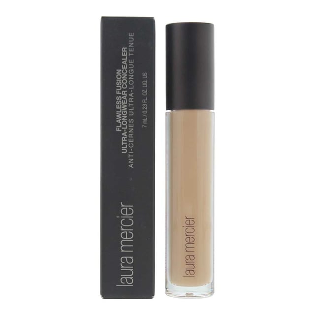 Laura Mercier Flawless Fusion Concealer is a range of ultra long wearing lightweight concealers that offer medium to full coverage and helps to seamlessly conceal dark patches under the eye and other imperfections. The concealer lasts for up to 12 hours, thanks to utilising flexible polymers that fuse to the skin, and has been formulated to be resistant to sweat, humidity, water and transfers.