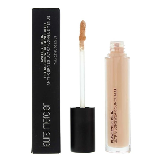Laura Mercier Flawless Fusion Concealer is a range of ultra long wearing lightweight concealers that offer medium to full coverage and helps to seamlessly conceal dark patches under the eye and other imperfections. The concealer lasts for up to 12 hours, thanks to utilising flexible polymers that fuse to the skin, and has been formulated to be resistant to sweat, humidity, water and transfers.