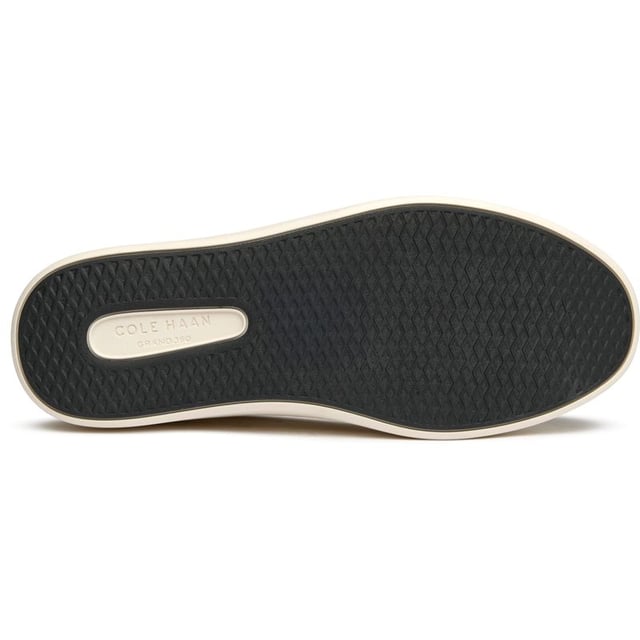 Zapatillas Cole Haan Grand Crosscourt Premier para hombre, en color nude, fabricadas en piel y suela de goma. Incluyen: plantilla ligera y acolchada, logo de Cole Haan y suela Grand 360.