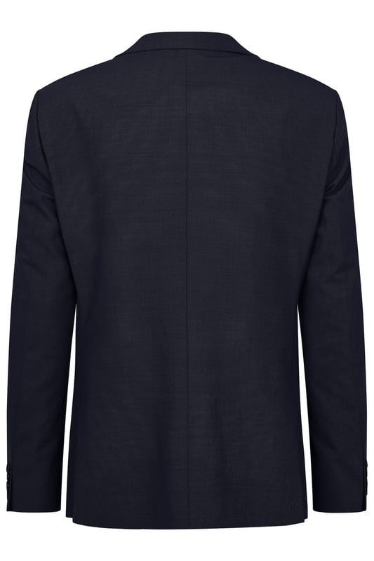 Das bugatti Sakko in hochwertiger Wollmischung vereint zeitlose Eleganz mit modernem Tragekomfort dank ´Modern Fit`. Der Reverskragen und die Brust- sowie Pattentaschen setzen stilvolle Akzente, während die Seitenschlitze für optimale Bewegungsfreiheit sorgen - perfekt für stilbewusste Herren, die Wert auf Qualität und Raffinesse legen.