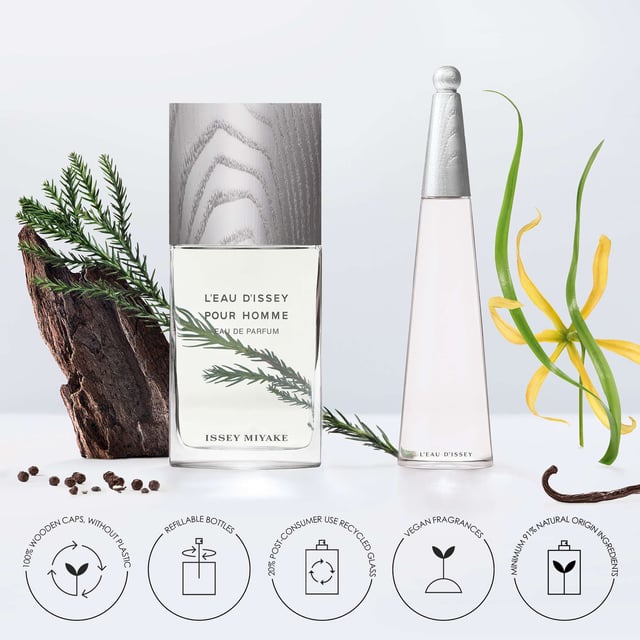 Discover the essence of the ocean with Issey Miyake L'Eau d'Issey Pour Homme Eau de Parfum Refill. This captivating woody and aquatic fragrance for men combines the shimmering nuances of water with the intensity of spicy Sichuan Pepper, Fir Balsam, and Cedarwood. Crafted by renowned perfumer Sophie Labbé in collaboration with underwater explorer Alexis Rosenfeld, this scent embodies the depth and mystery of the sea. Perfect for the modern man, it offers a unique blend of electric and warm notes that make a bold statement. Experience nature’s elegance in a 150ml refill.