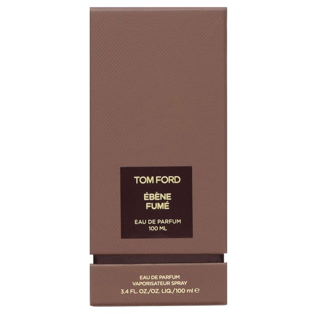 Discover the allure of Tom Ford's Ébène Fumé Eau de Parfum Spray, a captivating unisex fragrance. This luxurious scent features a warm and smoky profile, with an intoxicating blend of palo santo, cistus absolute, and black pepper for a refreshing start. As it unfolds, rich notes of dark ebony wood and sumptuous leather create a deep, sophisticated aroma. Perfect for any occasion, this 100ml bottle of elegance is a must-have for fragrance enthusiasts seeking a unique and indulgent experience.