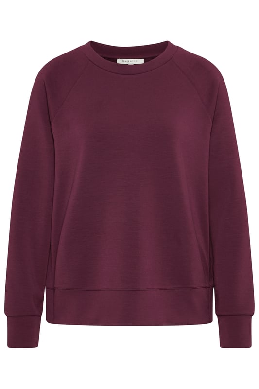 Das lässige Sweatshirt ist aus super softer Modalware gefertigt. Seitenschlitze sorgen für Bewegungsfreiheit. Der Pullover ist einfach zu kombinieren und damit der ideale Begleiter in der Freizeit und im Büroalltag.