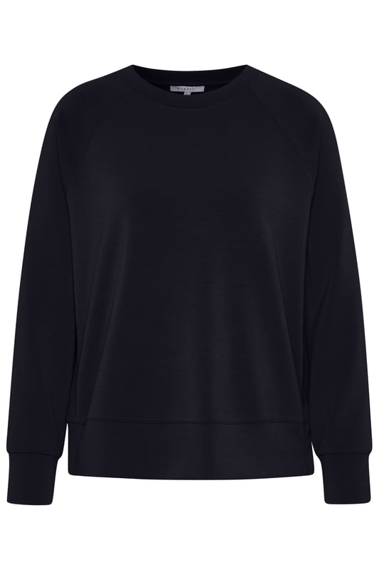 Das lässige Sweatshirt ist aus super softer Modalware gefertigt. Seitenschlitze sorgen für Bewegungsfreiheit. Der Pullover ist einfach zu kombinieren und damit der ideale Begleiter in der Freizeit und im Büroalltag.