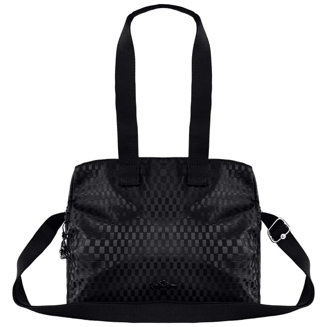 Sleek, lightweight, and effortlessly functional, the Kipling Classic QVC Lari Shoulder Bag in black is the perfect everyday companion for staying organised in style. With its clean silhouette and smart compartment layout, this shoulder bag is ideal for work, travel, or casual outings.
Key Features:
Durable Nylon Construction:

Lightweight yet tough, the signature Kipling crinkle nylon offers long-lasting wear that’s easy to wipe clean.

Multiple Zipped Compartments:

Includes a spacious main compartment, front zip pocket, and internal organisation pockets — perfect for storing essentials like your phone, keys, wallet, and more.

Adjustable Shoulder Strap:

Offers a comfortable, customisable fit whether worn over the shoulder or as a crossbody.

Secure Zip Closures:

Keeps your belongings safe and accessible, ideal for life on the move.

Iconic Kipling Monkey Keyring:

Adds a playful, recognisable touch to the bag’s sleek look.

Classic Black Colourway:

Timeless and versatile, pairing seamlessly with any outfit from weekday to weekend.

Compact and Lightweight:

Designed to hold your daily essentials without weighing you down — stylish function in a compact format.

Whether you're commuting, travelling, or heading out for the day, the Kipling Lari Bag delivers the perfect mix of practicality and urban charm.