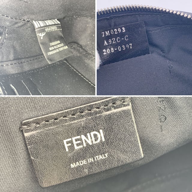 VINTAGE, RRP AS NEW
This beautiful Bag will come with a Certificate of ity provided by Entrupy. The certificate will be provided at no further cost  Step into the timeless elegance of Italian craftsmanship with this Forever Fendi Fade Camera Bag, a true tribute to the house's bold design legacy. Wrapped in rich blue leather, this crossbody tells a story of luxury reimagined for the modern collector.  The front is adorned with the iconic embossed Zucca FF logo, gracefully faded like a memory in motion - a nod to Fendi's heritage that whispers rather than shouts. The silver-tone hardware catches the light just enough to make a statement, while the sleek zip-top closure adds a practical touch to its refined silhouette.  Its single shoulder strap - a striking blend of black and blue leather - adds depth and contrast, letting the bag swing effortlessly between polished city wear and edgy street style. Inside, the black fabric lining reveals thoughtful compartments: a dedicated interior pocket paired with structured card slots for sleek organization.  A discreet 'Fendi - Made in Italy' tag sits proudly inside, with the ity serial number tucked behind - a quiet reassurance of origin for the discerning collector.  A rare find for lovers of second-hand sophistication, this camera bag is more than an accessory - it's a chapter from Fendi's evolving story, waiting to be carried forward. Condition Rating: A - EXCELLENTCondition Details: Gently used. Light scratches on the shoulder strap. Please check the photos carefully and ask if you need to know more details or if you have any doubts.Measurements (cm):Depth: 5.1Height: 15.2Length: 22.9Other Details: Dustbag? YesKeys? NoBox? No Measurments:  width: 51 mm length: 229 mm height: 152 mm strap length: 0 mm handle drop: 0 mm